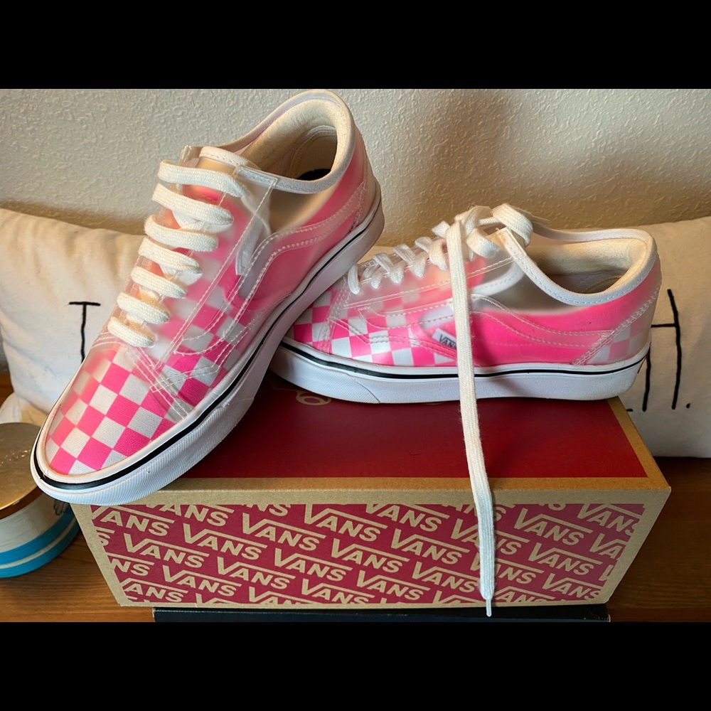 Vans. Size 7. Worn once.